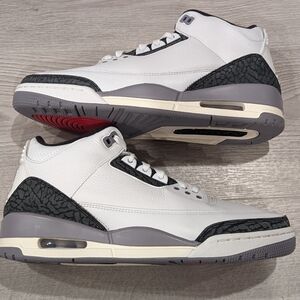 DS Nike Air Jordan 3 Retro White Cement Grey